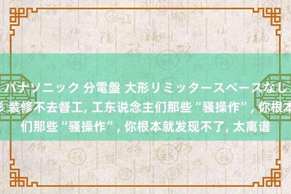 パナソニック 分電盤 大形リミッタースペースなし 露出・半埋込両用形 装修不去督工, 工东说念主们那些“骚操作”, 你根本就发现不了, 太离谱