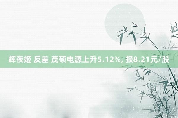 辉夜姬 反差 茂硕电源上升5.12%, 报8.21元/股