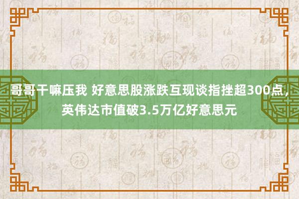 哥哥干嘛压我 好意思股涨跌互现谈指挫超300点，英伟达市值破3.5万亿好意思元